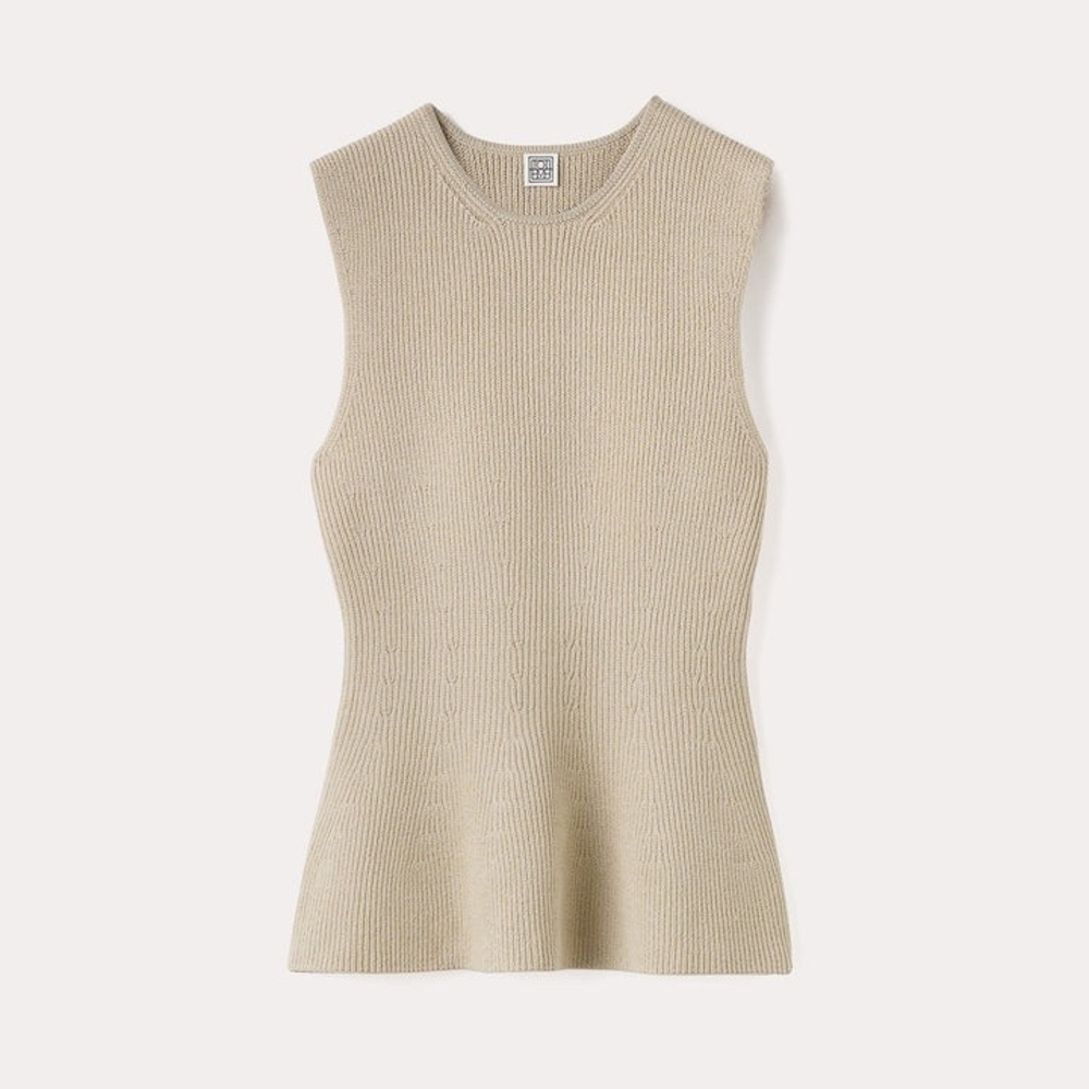 Women's V-Neck Sweater in Cream